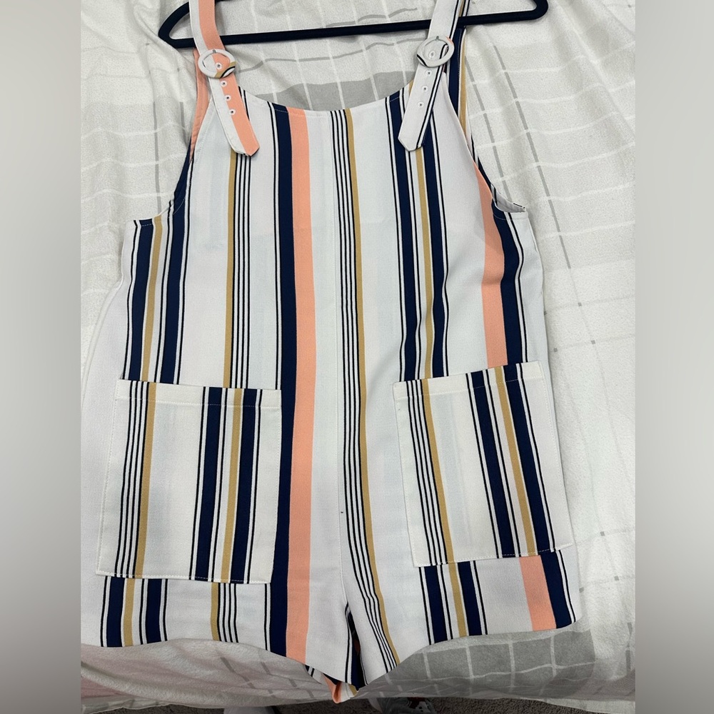Loose fitting romper